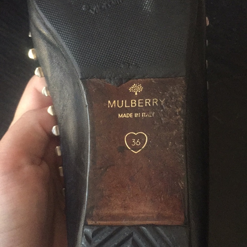 GUC Mulberry studded flats size 36 - Picture 6 of 8